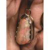 Opal Pendant Orange Ethiopia  A