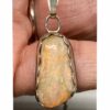 Orange Ethiopian Opal Pendant