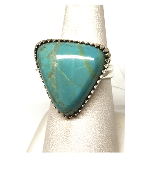 Blue Turquoise Ring