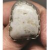 White Buffalo Turquoise Ring E