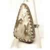 White Abalone Shell Ring
