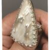 White Abalone Shell Ring