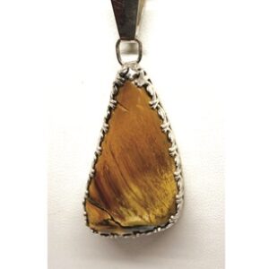 Brown and Gold Tiger's Eye Pendant