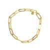 Bracelet Gold Sterling Silver Clip B