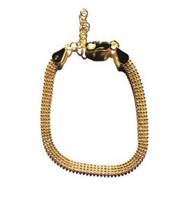 Gold-Plated Sterling Silver Bracelet