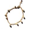 Bracelet Gold Sterling Silver Balls B