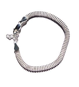 Italian Sterling Silver Bracelet Mesh