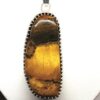 Tigers Eye Pendant Golden Brown