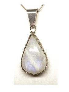 White Moonstone Pendant