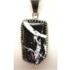 White Buffalo Black Pendant C