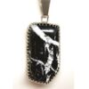 White Buffalo Black Pendant C