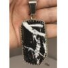 White Buffalo Black Pendant C