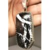White Buffalo Black Pendant C