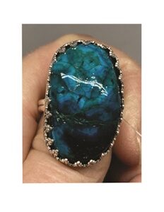 Green Amazonite Ring