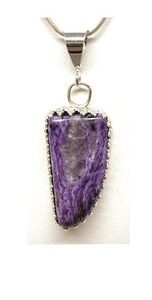 Purple Charoite Pendant