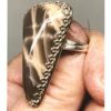Moonstone Ring Tan B