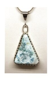 Blue Larimar Pendant