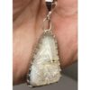 Clear White Opal Pendant