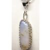 Opal Pendant White Australia K