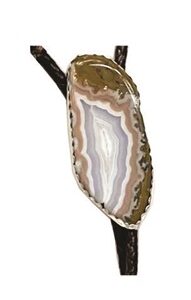 Blue Lace Agate Bolo