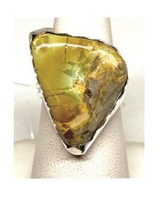 Green Turquoise Ring