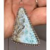 Blue and White Larimar Pendant