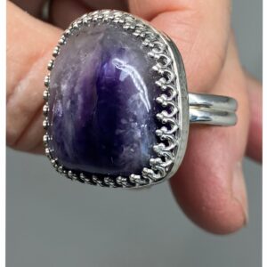 Purple Amethyst Ring