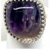 Amethyst Ring Purple E