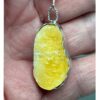 Yellow Brucite Pendant