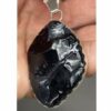 Obsidian Pendant Black B