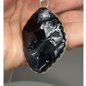 Black Obsidian Pendant
