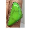 Gaspeite Ring Green A SOLD