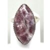 Lepidolite Ring Purple A