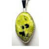 Serpentine Pendant Yellow A SOLD