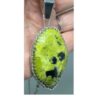Serpentine Pendant Yellow A SOLD