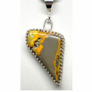Bumble Bee Jasper Pendant