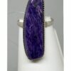 Purple Charoite Ring.