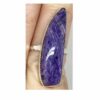 Charoite Ring Purple E