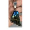 Labradorite Pendant Blue C