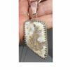 Pendant Opal White Tan Silver SOLD