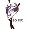 Purple & White Bolo Tiffany Stone