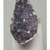 Purple Amethyst Ring Druzy