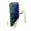 Ring, Chrysocolla, Blue Green C