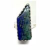 Blue and Green Chrysocolla Ring