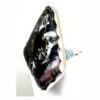 Ring, Purple, Fossilized Opalite, Silver