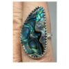 Ring, Abalone, Rainbow A