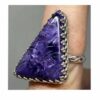 Ring, Charoite, Purple C