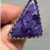 Purple Charoite Ring.