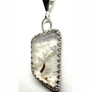 Clear Real Opal Pendant