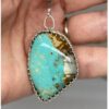 Blue Turquoise Pendant